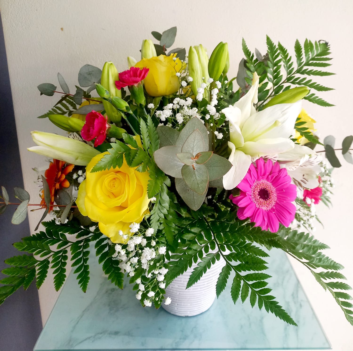 Romantic roses and love flowers in Cape Town