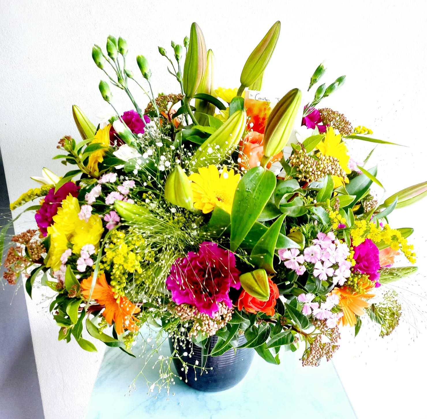 Romantic roses and love flowers in Cape Town